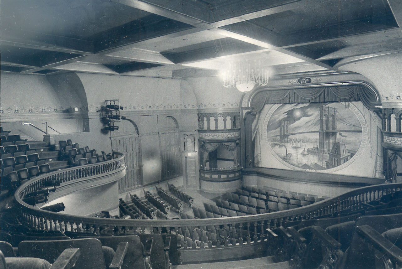 Wheeler stage view from balcony circa 1984