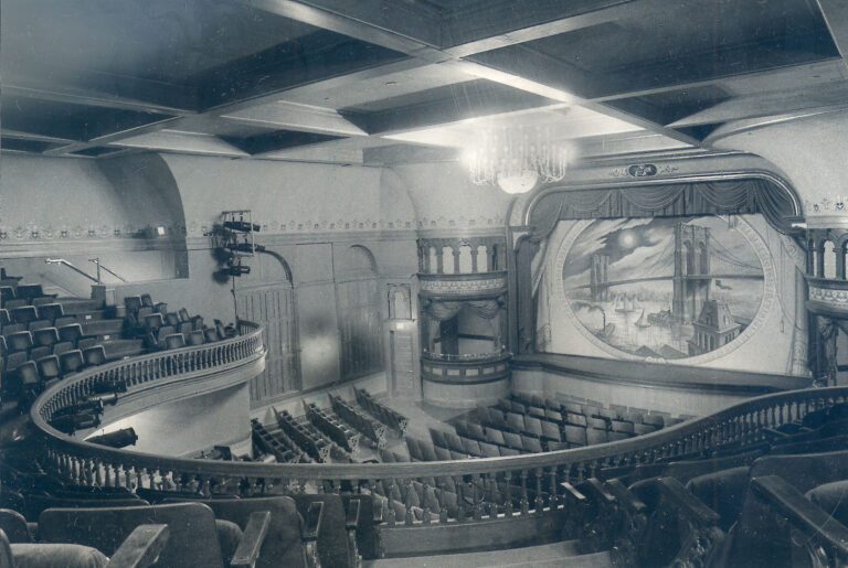 Wheeler stage view from balcony circa 1984