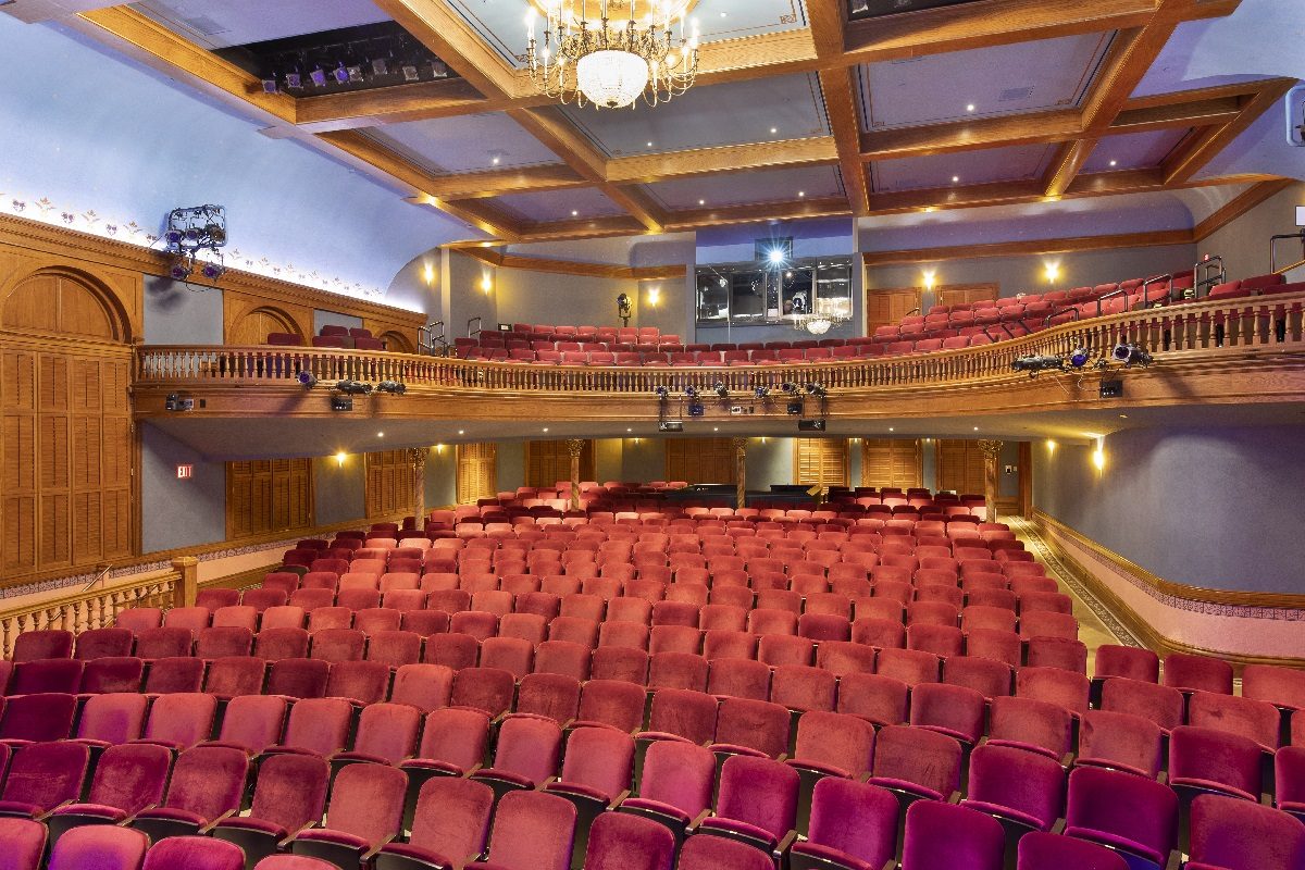 Wheeler Interior Orchestra seating